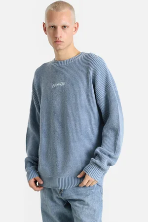 All Access Strickpullover | Gewaschen Blau | Herren | S