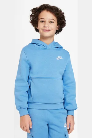 Nike Club Fleece Kapuzensweatshirt | Blue Beyond | Jungen | XL