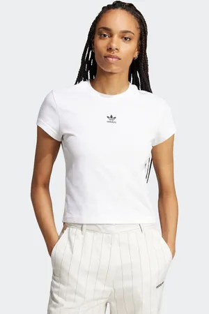 adidas Essentials T-Shirt | White | Damen | L