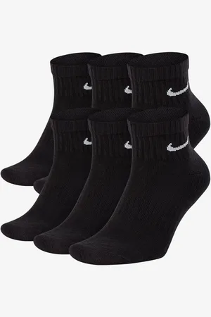 Nike Sechserpack Socken | Schwarz | Herren | S