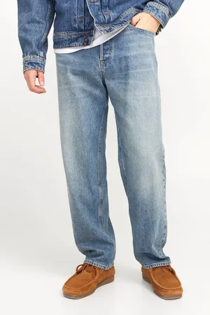 JACK & JONES Eddie Jeans Loose Fit L32 | Blue Denim | Herren | 33/32