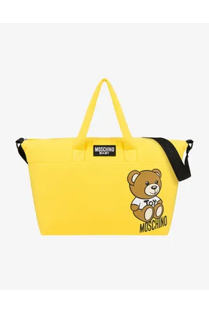 Moschino Muttertasche Aus Sweat-material Mit Wickelunterlage Teddy Bear