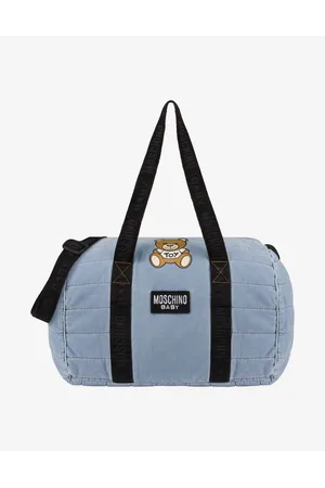 Moschino Taschen - Muttertasche Aus Denim-sweatmaterial Teddy Bear