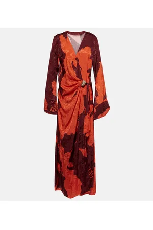 JOHANNA ORTIZ Maxikleid aus Jacquard