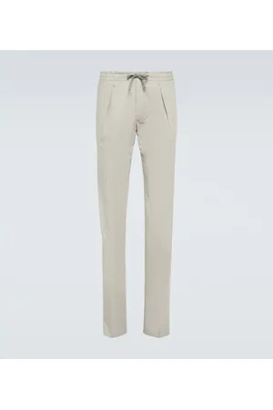 SLOWEAR Schmale Hose aus einem Baumwollgemisch