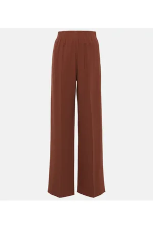Fforme Weite High-Rise-Hose Maud aus Lamé