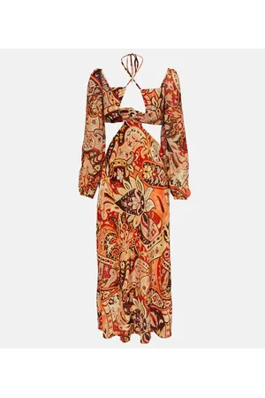 RIXO London Maxikleid Kamilla aus Georgette