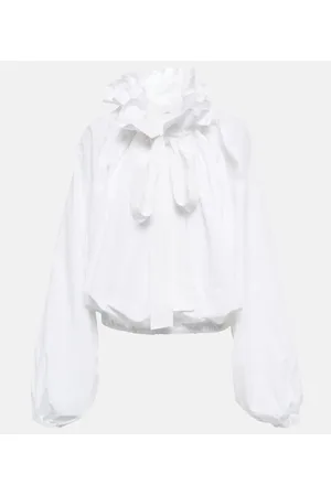 Patou Bluse aus Baumwolle