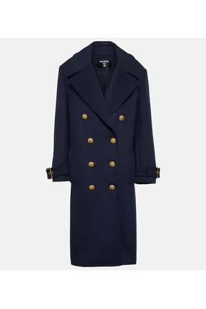 Balmain Mantel aus Schurwolle