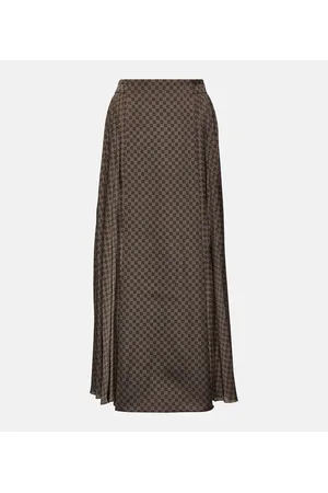 Balmain Midirock aus Jacquard