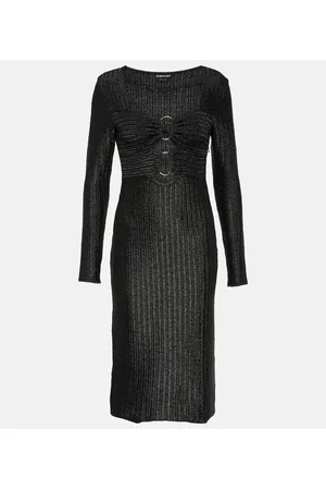 Tom Ford Midikleid aus einem Baumwollgemisch