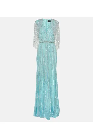 Jenny Packham Verzierte Robe Coralia