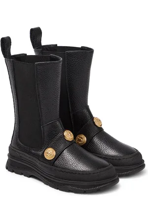 Balmain Verzierte Stiefel aus Leder