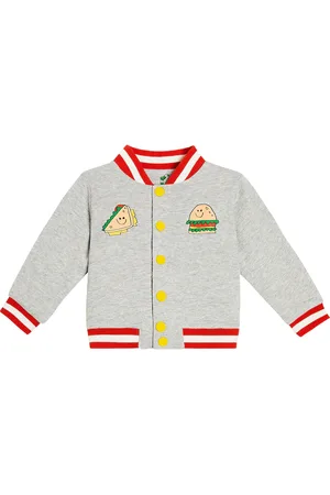 Stella McCartney Collegejacke aus Baumwoll-Jersey