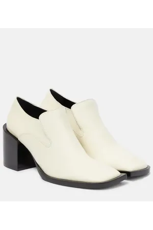 Jil Sander Loafer-Pumps aus Leder