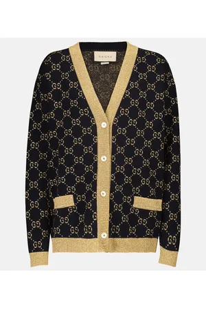 Gucci Cardigan aus Jacquard-Strick