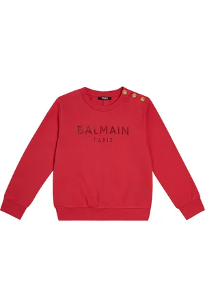 Balmain Sweatshirt aus Baumwoll-Jersey