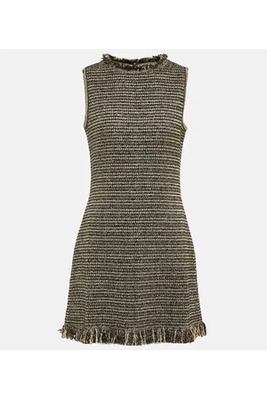 Oscar de la Renta Minikleid aus Tweed