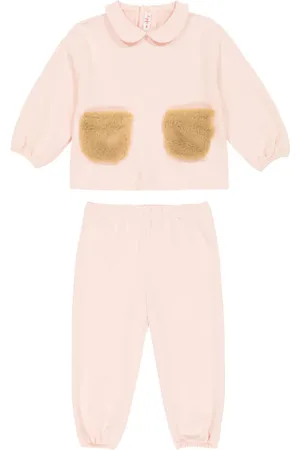 Il gufo Baby Jogginganzug aus einem Baumwollgemisch