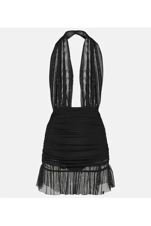 Norma Kamali Minikleid aus Chiffon