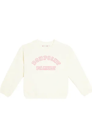 BONPOINT Sweatshirt Fleurette aus Baumwoll-Jersey