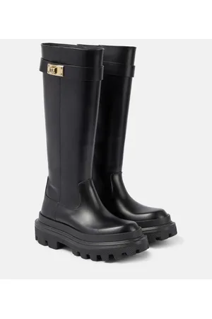 Dolce & Gabbana Stiefel aus Leder