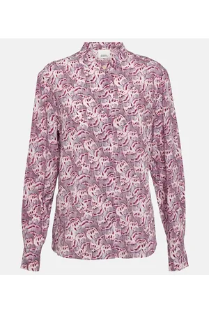 Isabel Marant Bluse Ilda aus einem Seidengemisch