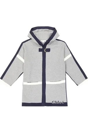 Chloé Chloé Kids Mantel aus Baumwolle und Wolle