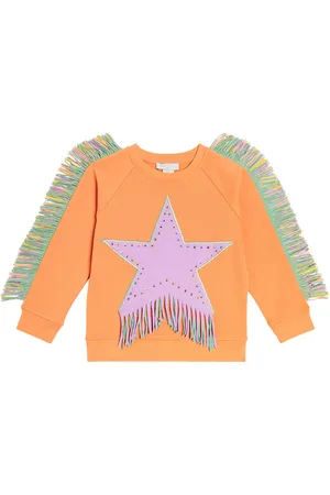 Stella McCartney Verziertes Sweatshirt aus Baumwoll-Jersey