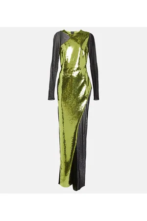Tom Ford Robe aus Tüll mit Pailletten
