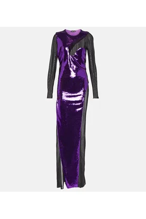 Tom Ford Maxikleid mit Pailletten