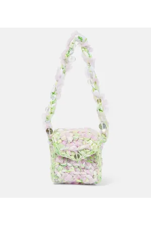 SUSAN FANG Schultertasche Mini Crochet aus Tüll