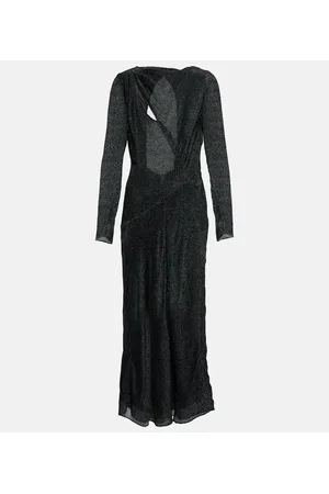 Isabel Marant Midikleid Sabrina aus einem Seidengemisch