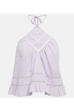 Marant Etoile Top Lisio aus einem Baumwollgemisch