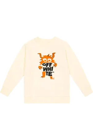 OFF-WHITE Sweatshirt aus Baumwoll-Jersey