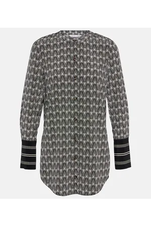VERONICA BEARD Bluse Acacia aus einem Seidengemisch