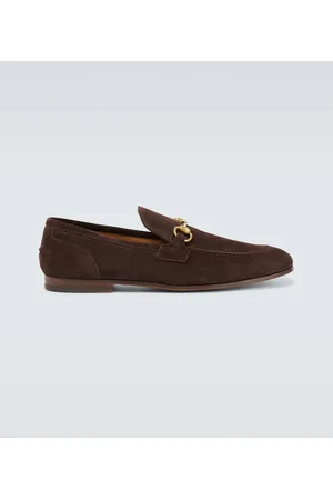 Gucci Loafers Jordaan aus Veloursleder