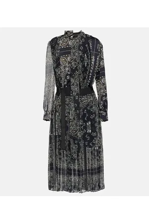 SACAI Bedrucktes Midikleid