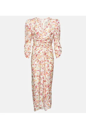 Isabel Marant Midikleid Albini aus einem Seidengemisch
