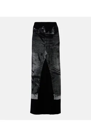 Jean Paul Gaultier Maxirock aus Jersey