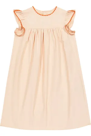 BONPOINT Besticktes Kleid Angie aus Baumwolle