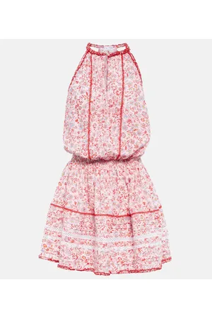 POUPETTE ST BARTH Bedrucktes Minikleid Ava