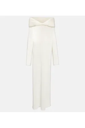 Khaite Maxikleid Cyra aus einem Baumwollgemisch