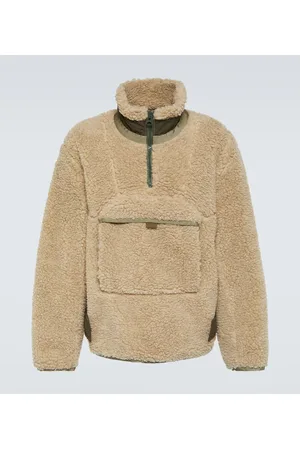 SACAI Jacke aus Faux Shearling