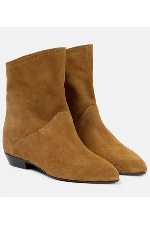 Isabel Marant Ankle Boots Solvan aus Veloursleder