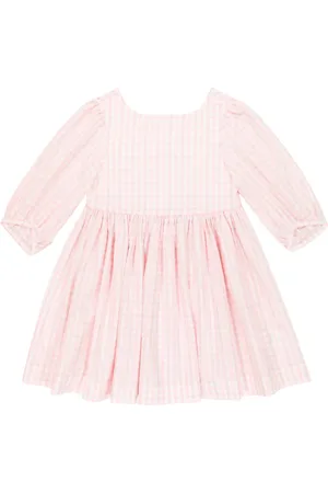 BONPOINT Kleid Alypsia aus Baumwolle und Leinen