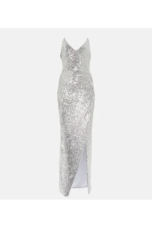 Balmain Robe mit Pailletten