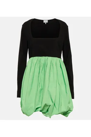 Ganni Minikleid aus Taft