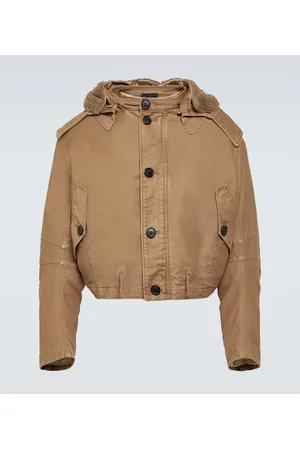 Prada Bomberjacke mit Faux Fur