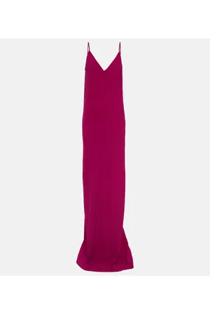 Rick Owens Maxikleid aus Seidensatin
